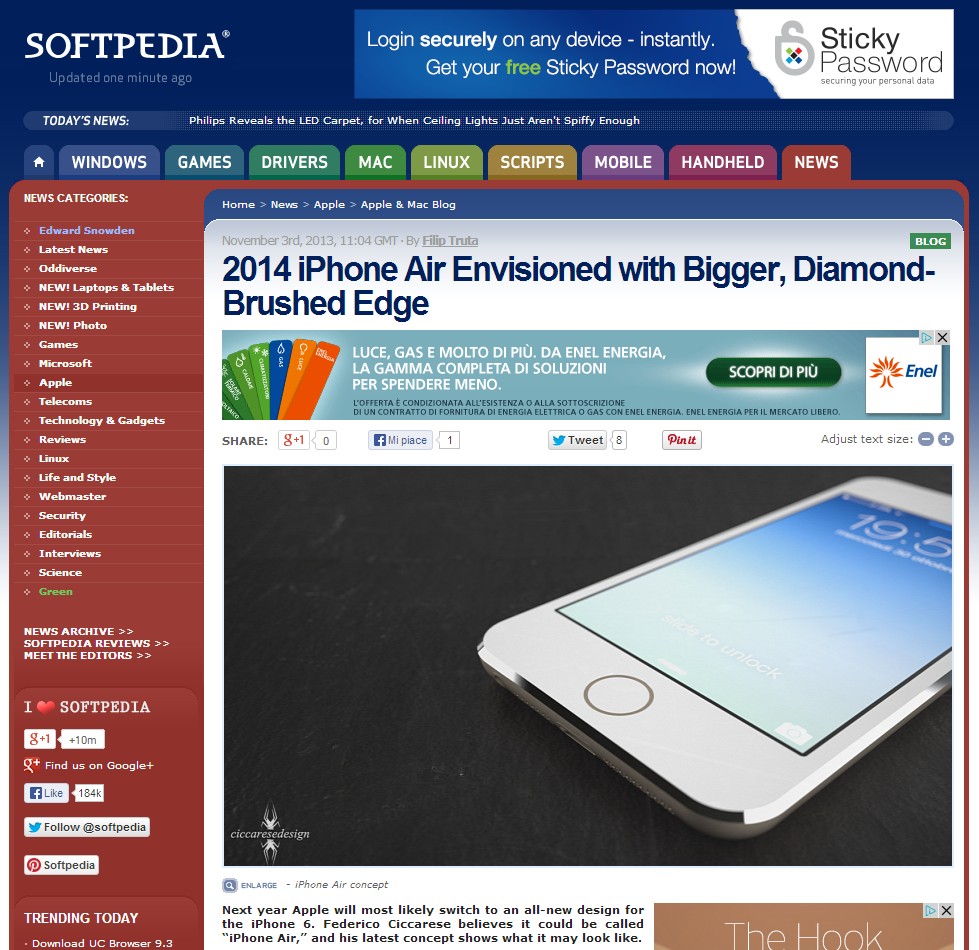 iPhone Air and Softpedia